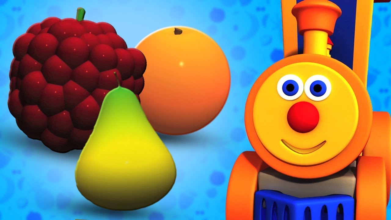 Ben il treno | canzoni di frutta | Rhyme For Kids | Ben Fruits Train