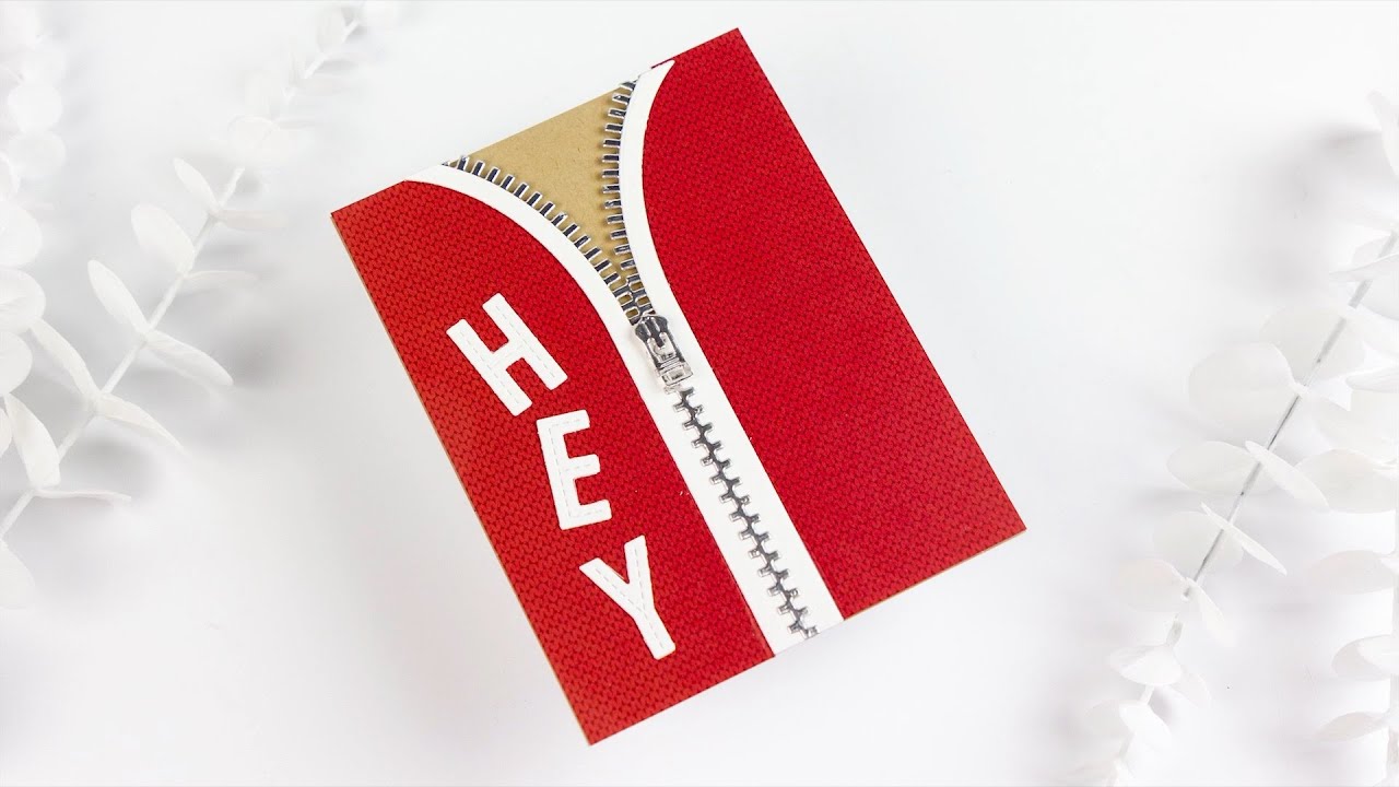 How to Use the My Favorite Things Zipper Die-namics | Creating a Card with Die Cutting