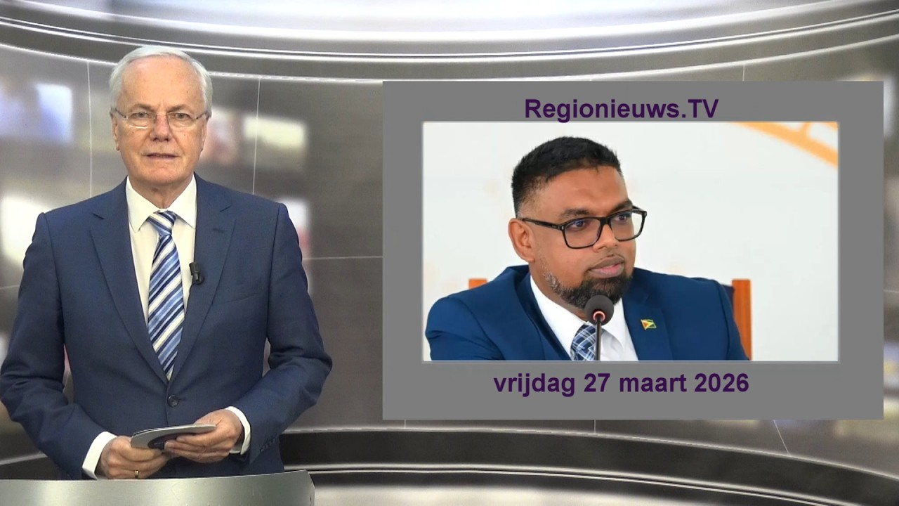 Regionieuws TV Suriname 27 maart 2026 ►spanning Guyana Corantijnrivier► ambulances veel duurder ►