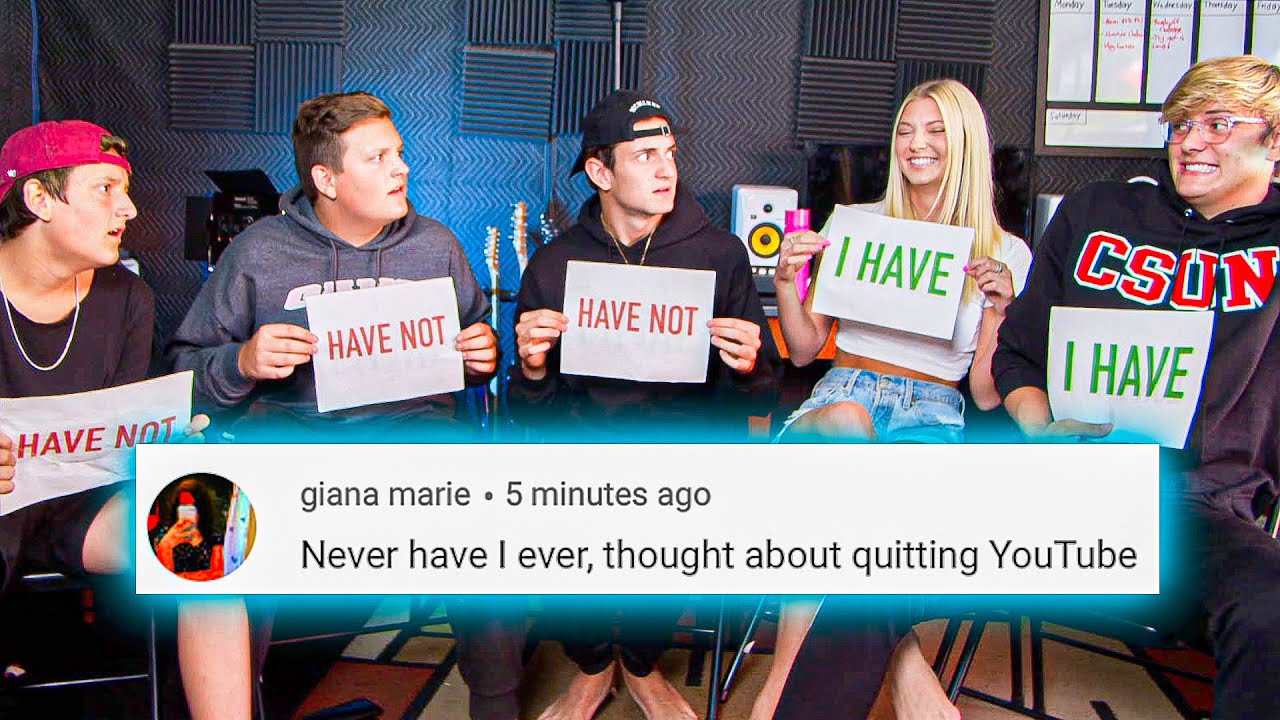 NEVER HAVE I EVER **fan questions**
