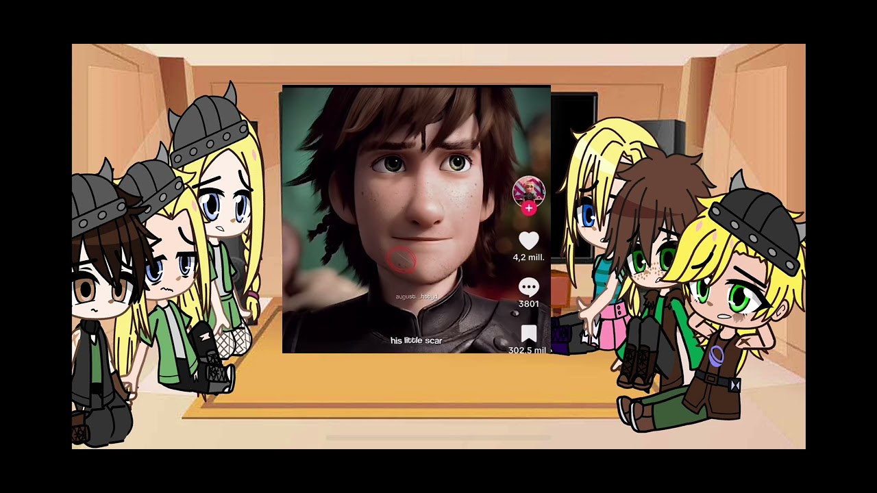 Pasado httyd reaccionan a su futuro… || prt 1/?? || gacha club || HTTYD