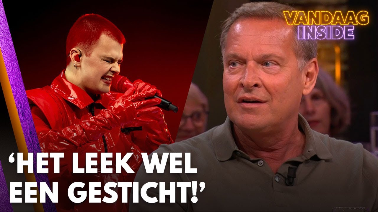 Albert Verlinde keek halve finale Songfestival: 'Het leek wel een gesticht!' | VANDAAG INSIDE