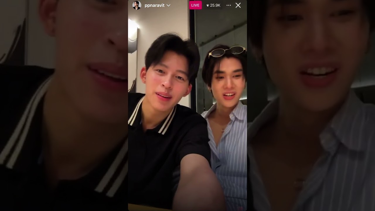 (20240624) Pond IG Live with Dunk and Joong #ppnaravit