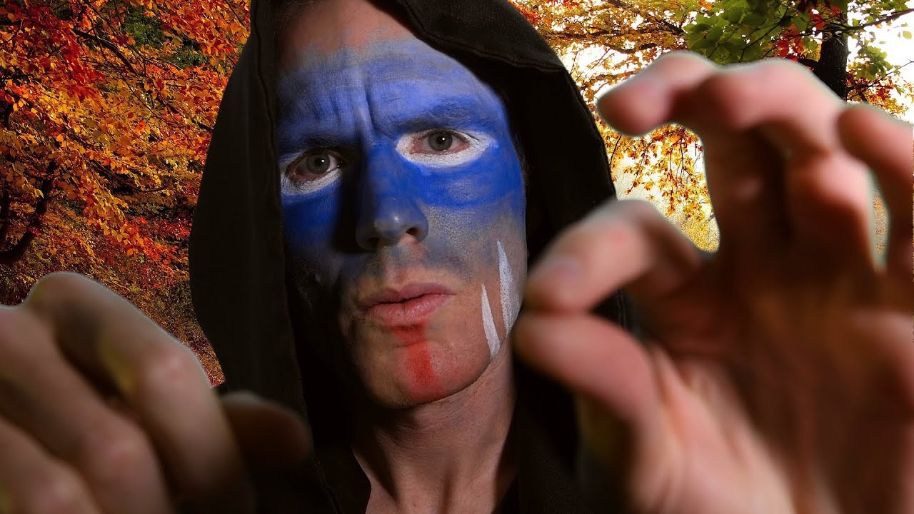 ASMR Forest Shaman Role play - Personal Attention, Hand Movements, Unintelligible Whispers