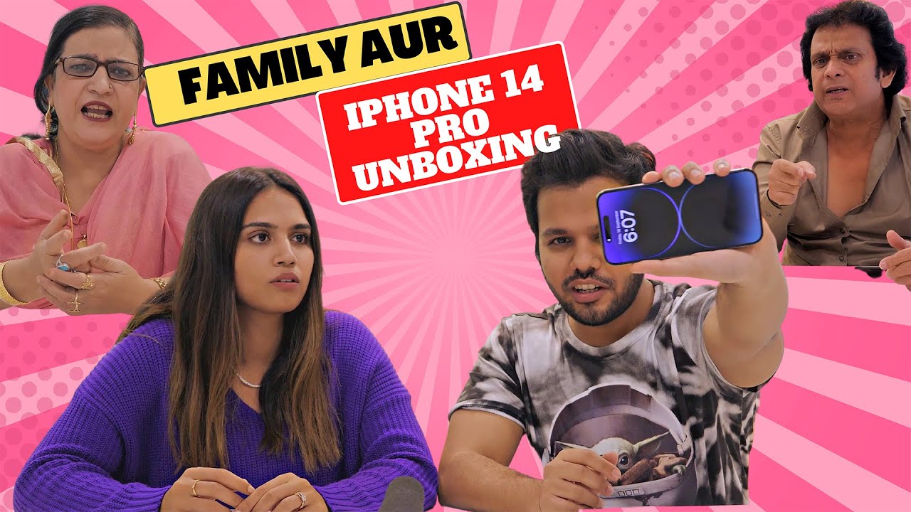 Funny Iphone 14 Pro Unboxing With Family..!!