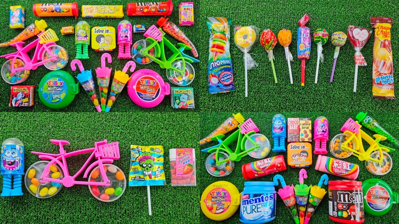 Satisfying ASMR Sweet Rainbow Candy Unboxing and Unpacking