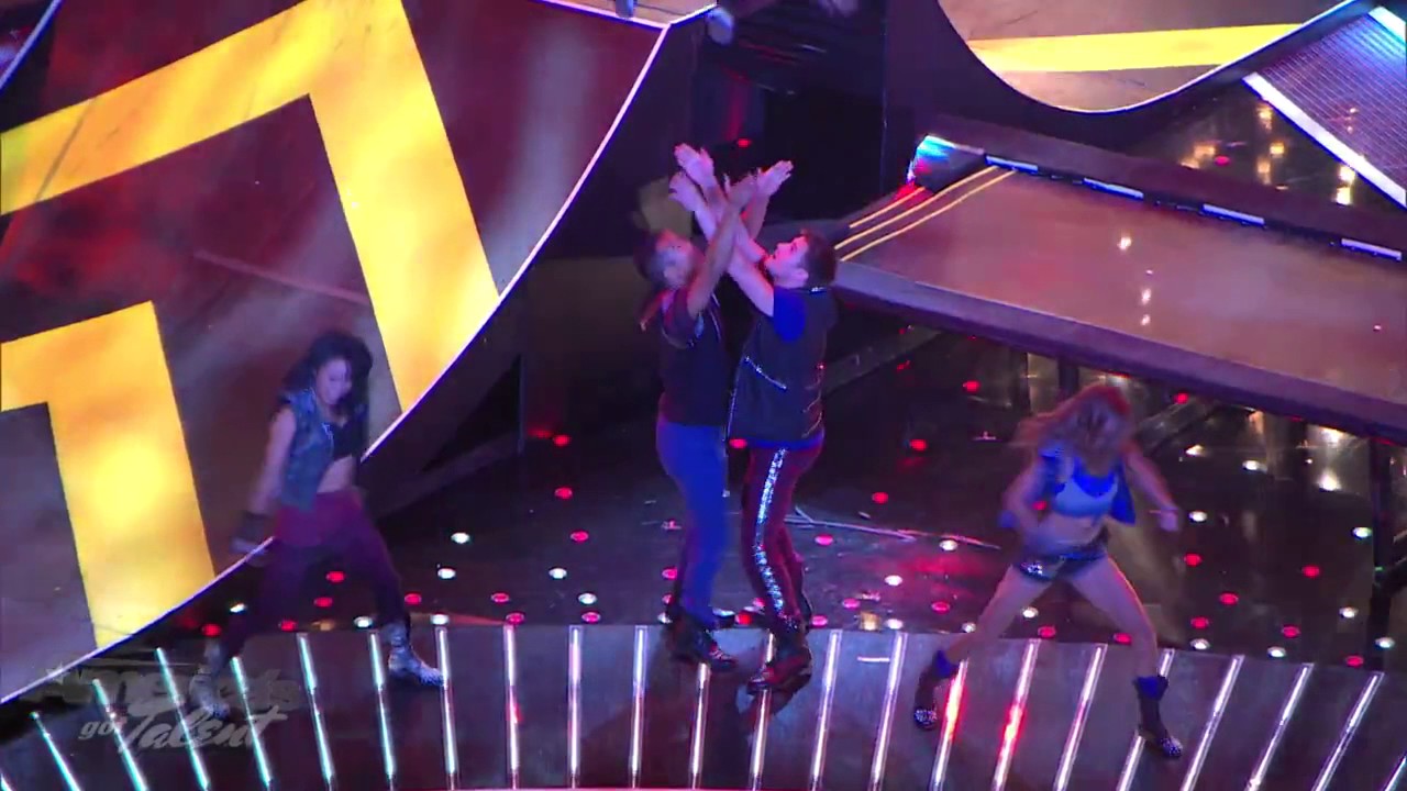 BMX Tricks and Acrobatic Dancers - America's Got Talent All Wheel Sports Quarterfinals