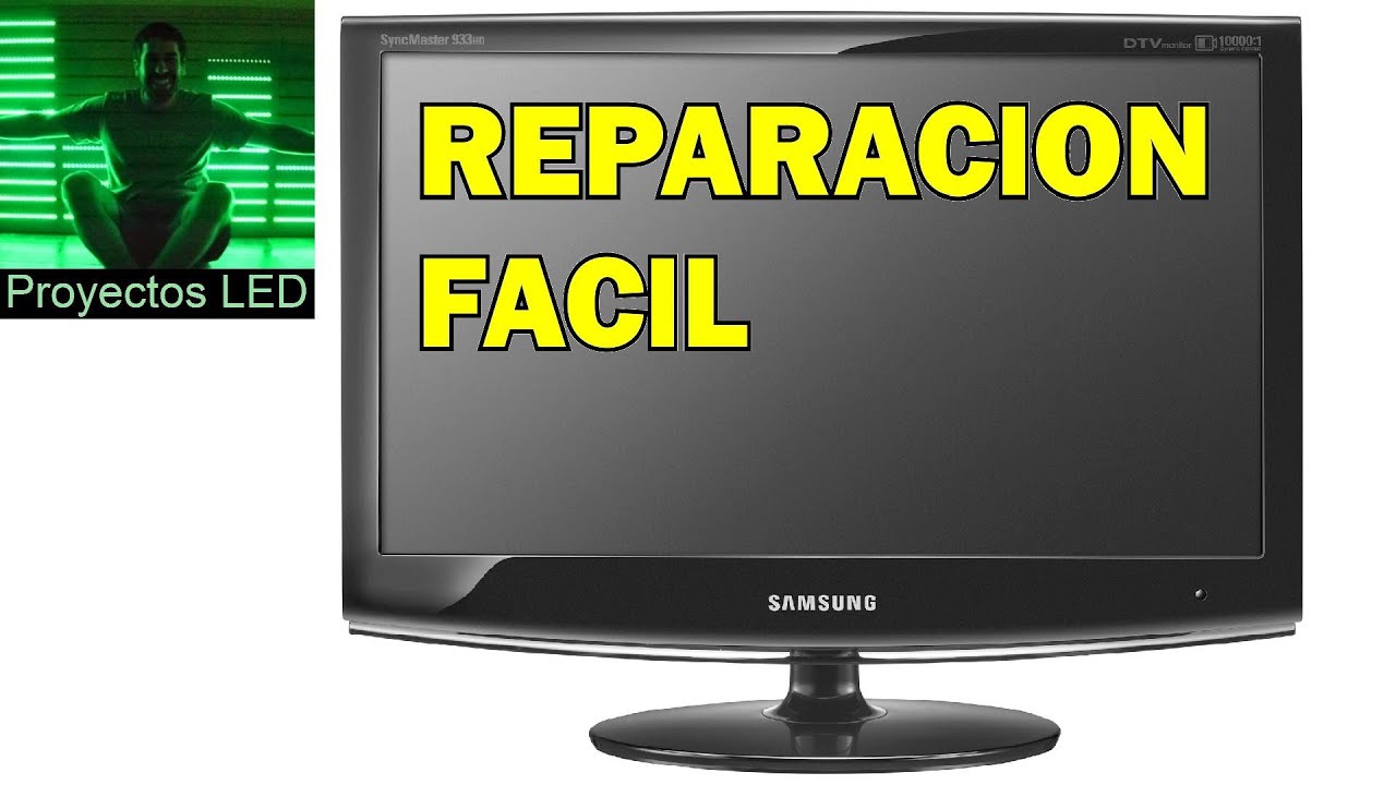 Falla tipica de monitores, muy facil de reparar. Otro mas