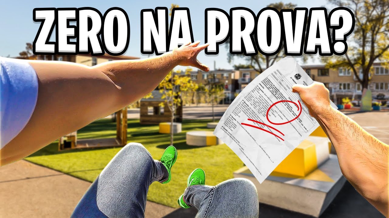 TIREI ZERO NA PROVA E FUGI (POV)