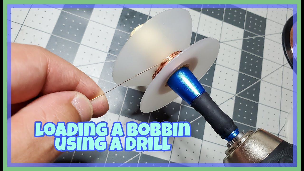 Wire Wrapping - Loading a bobbin & why it's so useful