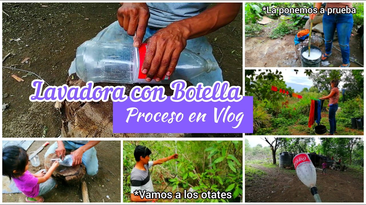 HACEMOS una LAVADORA con una BOTELLA de PLÁSTICO y la PONEMOS a PRUEBA ♻️🌎❤️