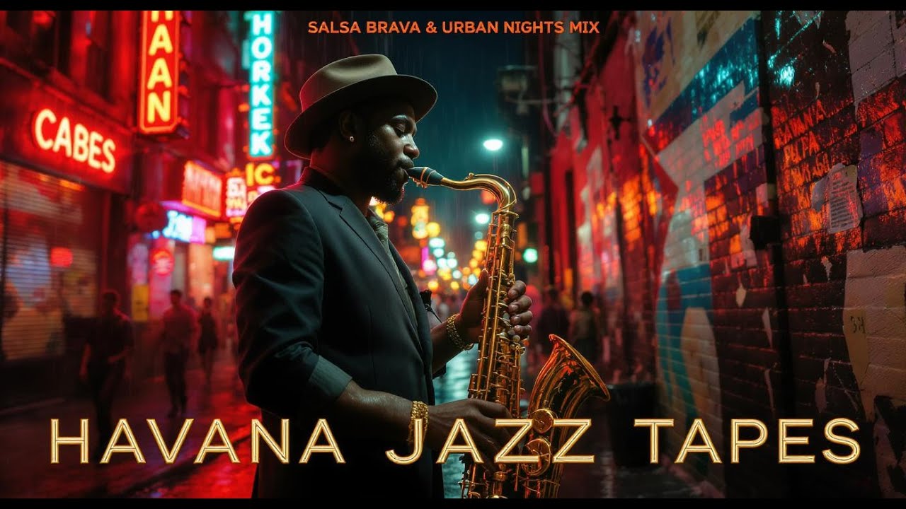 🌙 Midnight Jazz in Havana | Saxophone Dreams Beneath the Moon