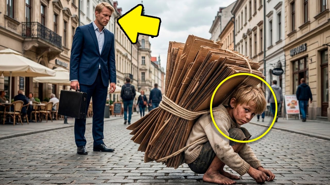 Milioner śledzi chłopca, który przetwarzał resztki… To, co odkrył, pozbawiło go słów…
