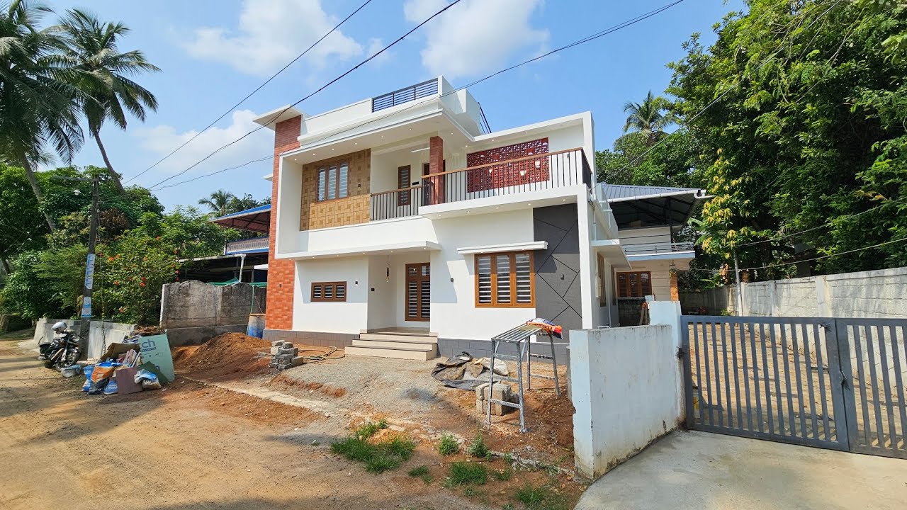 തൃശൂർ മണ്ണൂത്തി പുതിയ 3 Bhk അടിപൊളി വില്ല  /  Thrissur Mannuthy New  3 Bhk Stylish Villa 