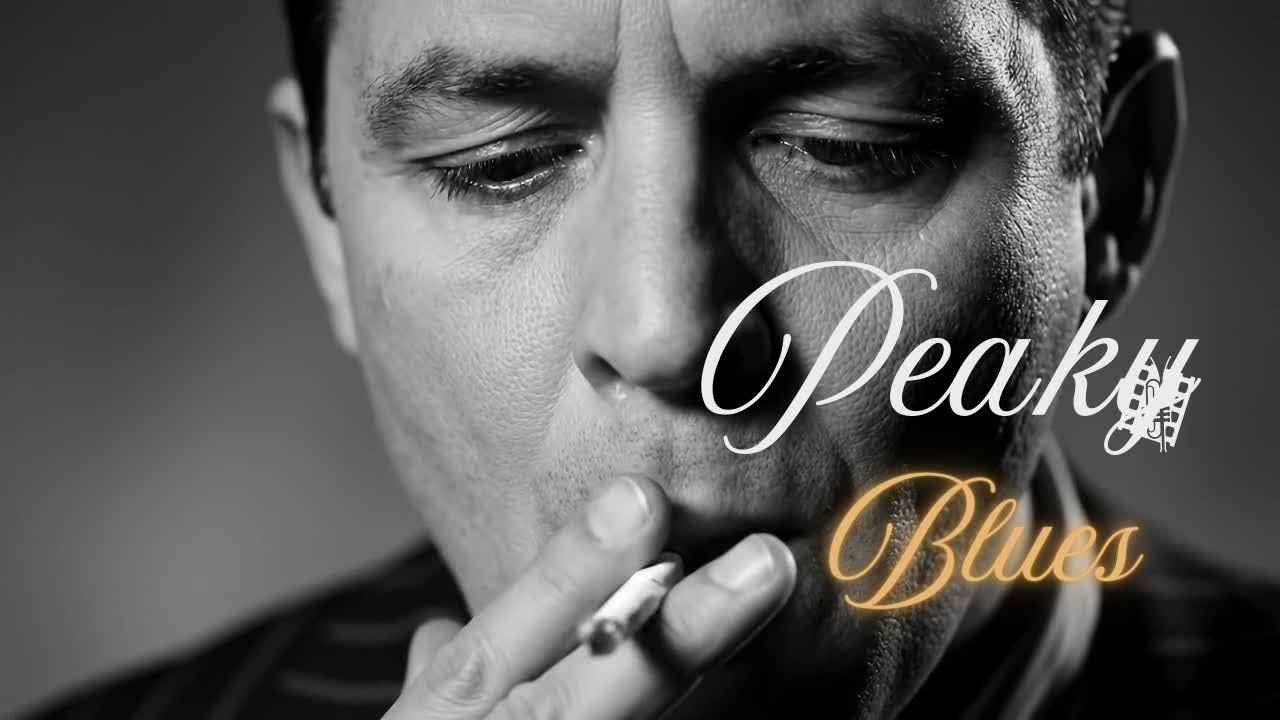 Peaky Blues Night Bridge – Slow Blues Guitar for Quiet River Nights and Silence