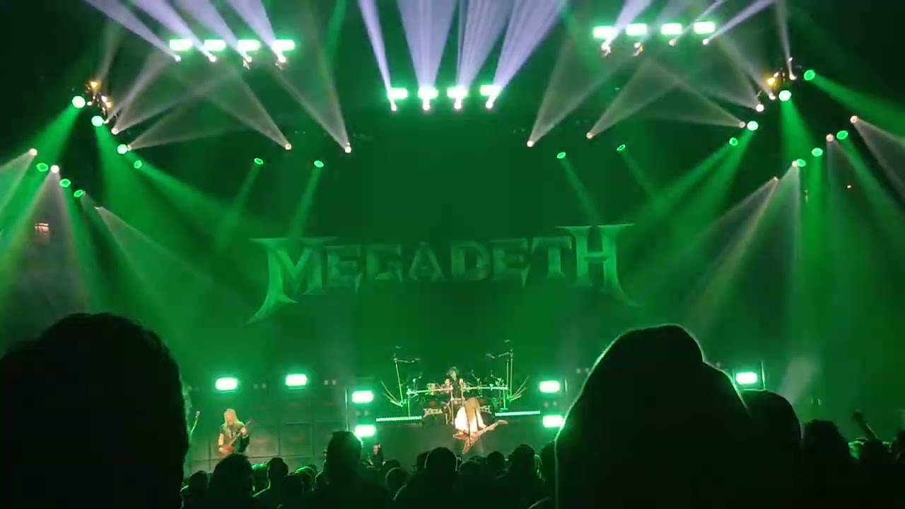 Megadeth Sweating Bullets Live Ottawa March 1st 2026