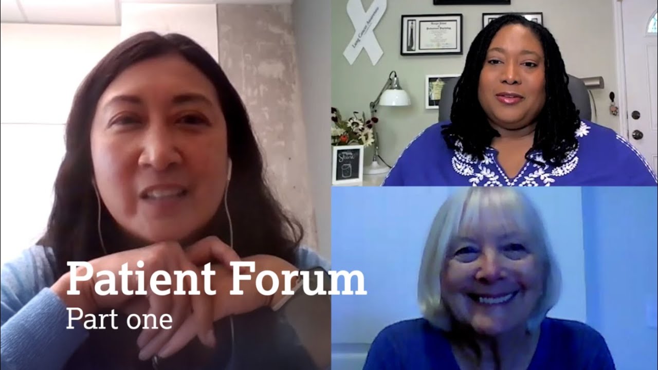 Lung Cancer, Stigma and Me – Patient Forum_Part 1