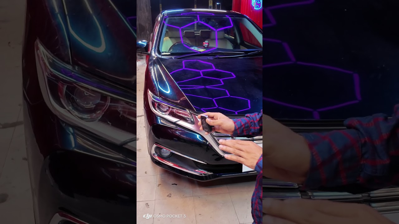 Car Engine Start key To Push Button Installation #aftermarket #toyotacars #cars #modified #evolution
