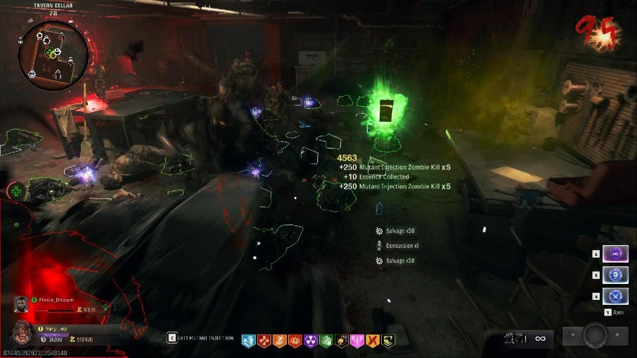 Round 100 map des mort