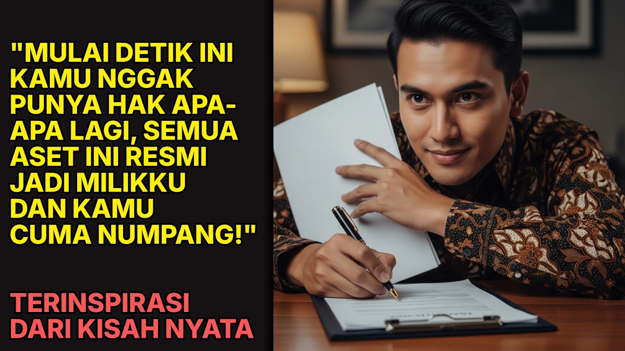 Dikhianati SUAMI Demi HARTA GONO-GINI, Istri Bangkit Bikin Dia MENYESAL Seumur Hidup!