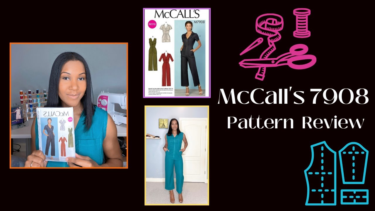 McCall's 7908 Pattern Review| Jumpsuit Pattern Review