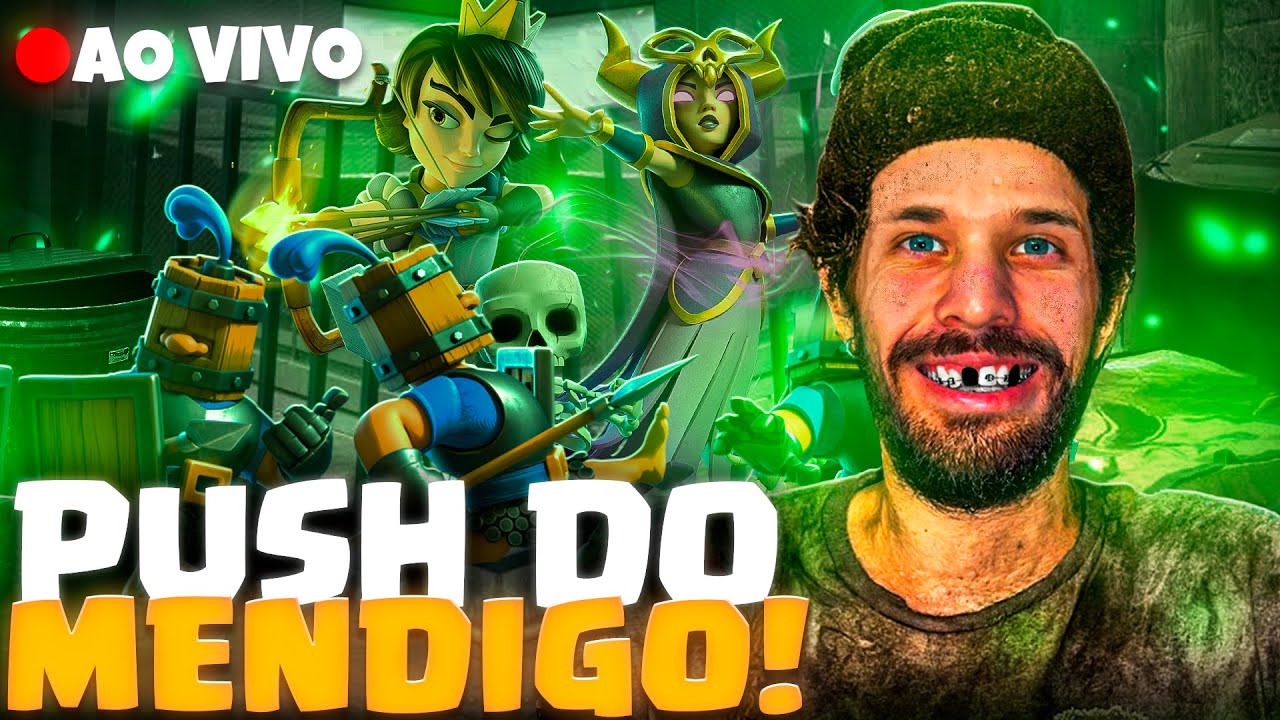 PUSH NO FINAL DE TEMPORADA ON  / LIVE +18 - CLASH ROYALE AO VIVO  🔴 #clashroyale #aovivo #supercell