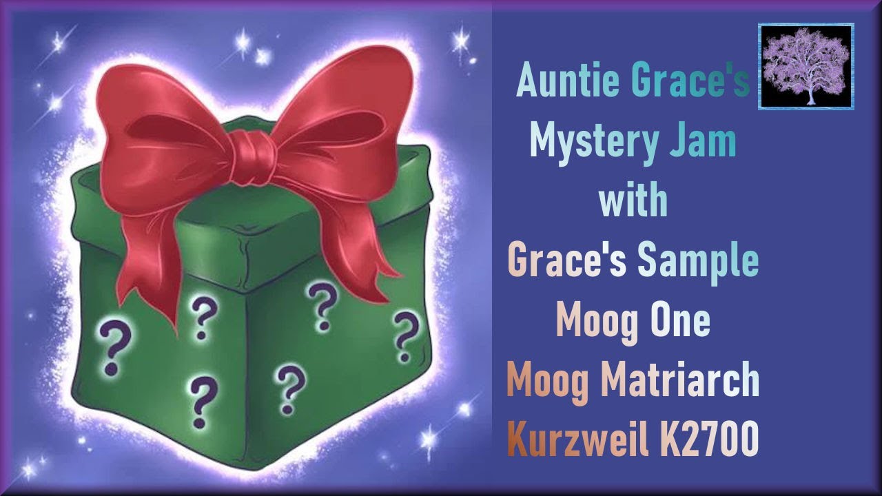 Grace's Mystery Present Challenge with Grace's Sample, Moog One, Moog Matriarch and Kurzweil K2700