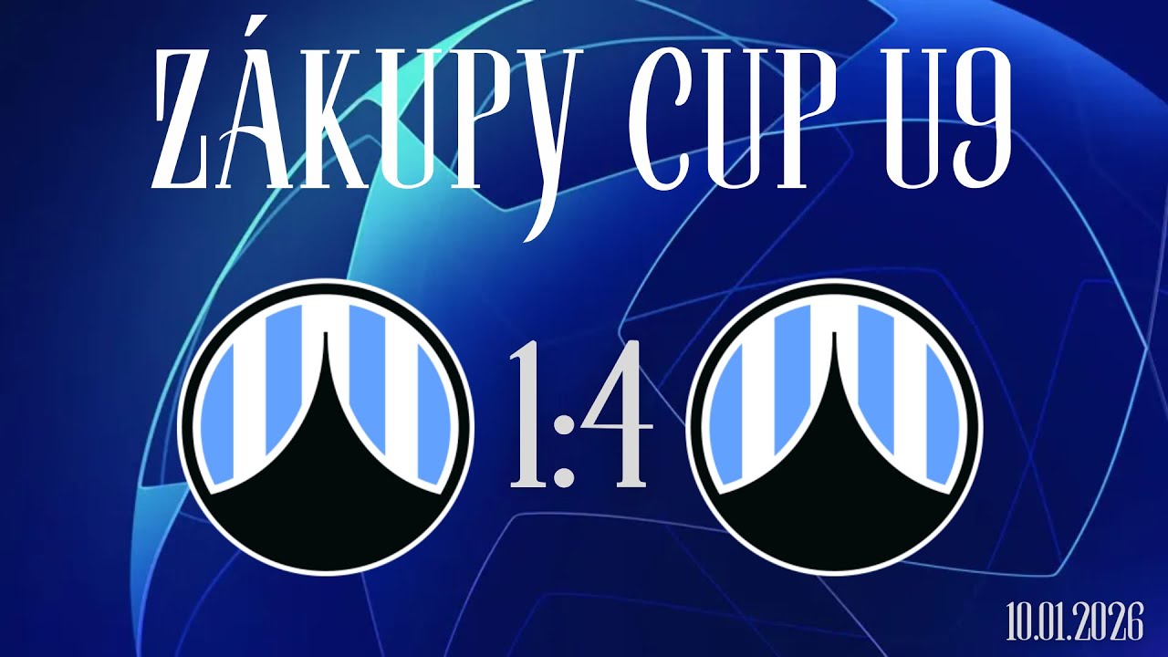Zákupy Cup U9 10.1.2026: FC Slovan Liberec „modrá“ - FC Slovan Liberec „bílá“