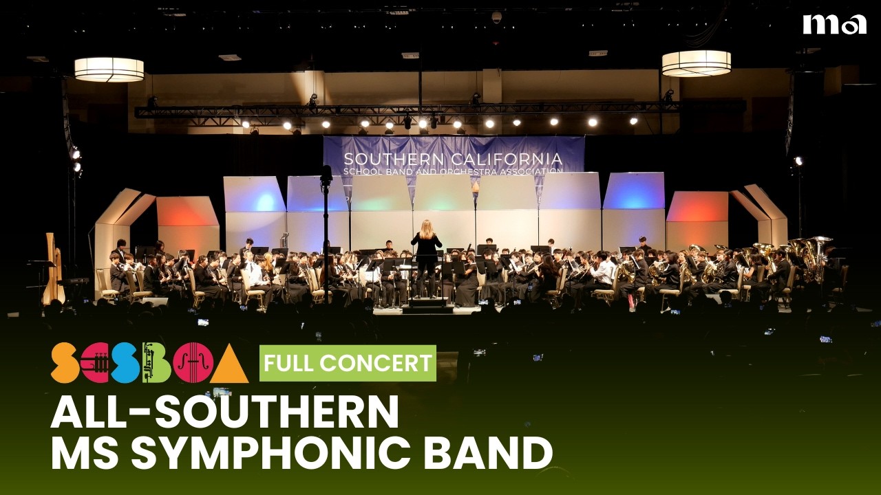 2026 SCSBOA All-Southern MS Symphonic Band | Full Concert