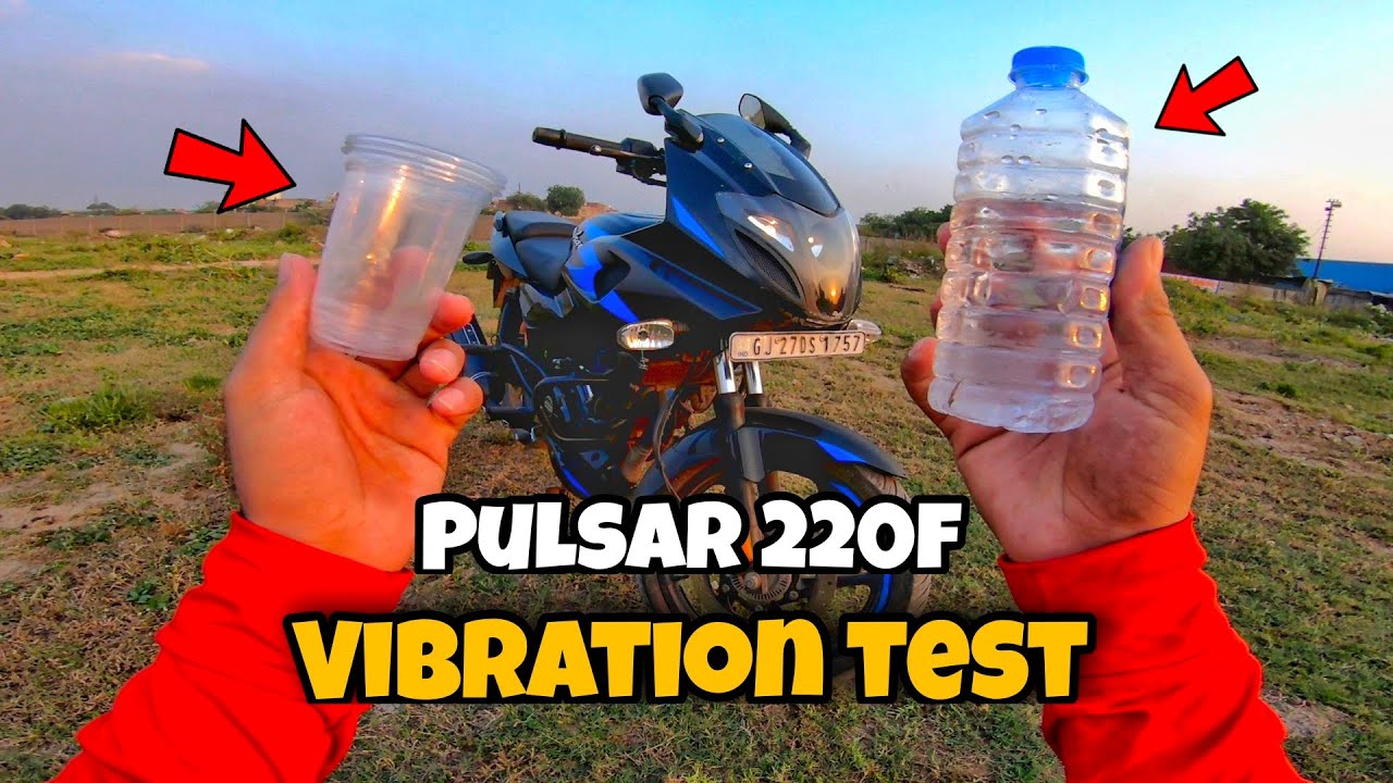 Aaj pata chalega kitna vibration hota he 🤔 | pulsar 220f bs6 vibration test