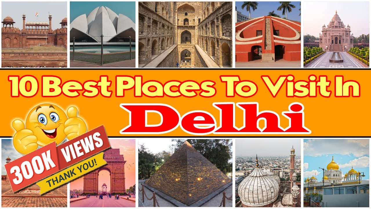 Top 10 Places To Visit In Delhi I Delhi Budget Tour I Beautiful Places In Delhi I Delhi Tour