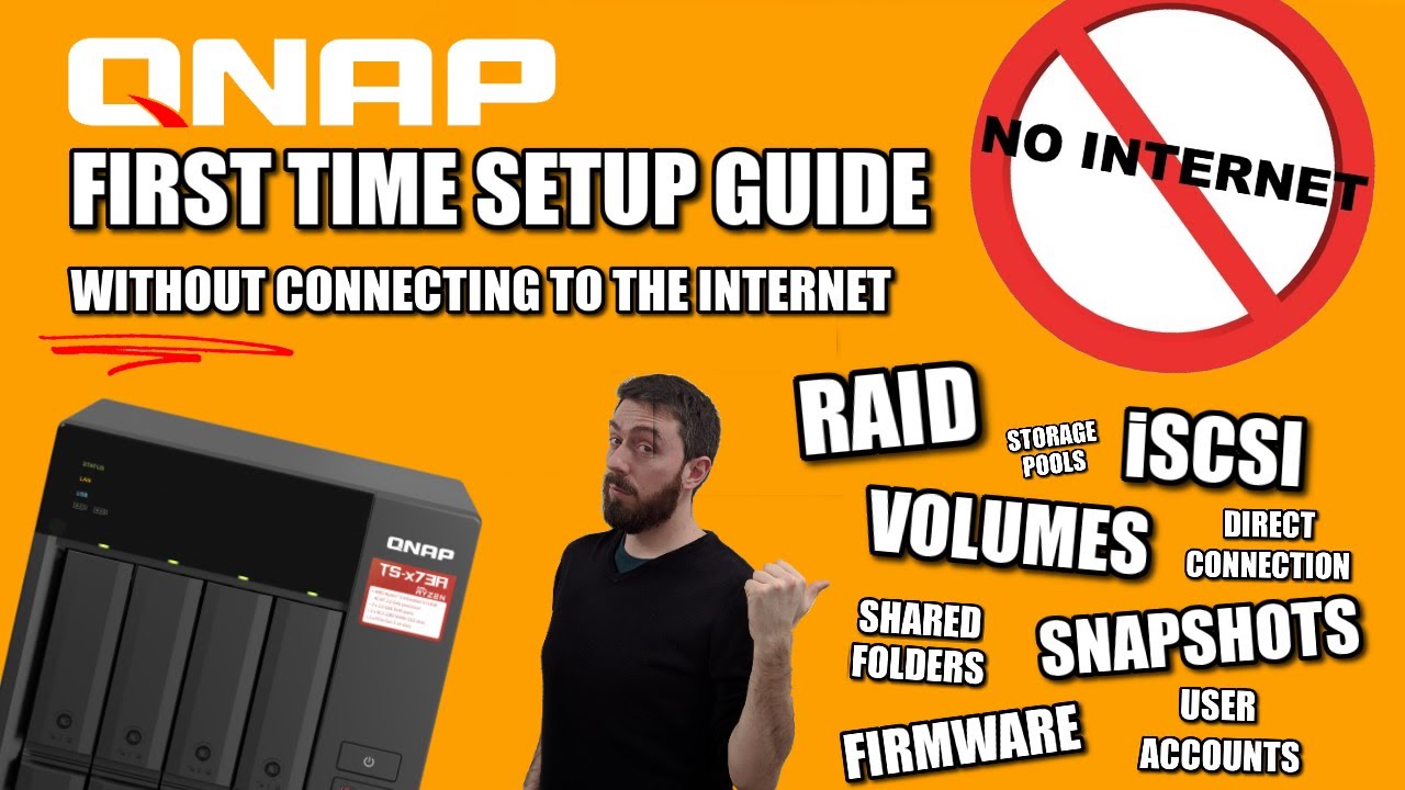 QNAP NAS - Setup Your NAS and NOT Connect it to the Internet