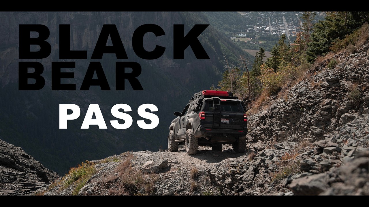 Black Bear Pass // 5G и 6G 4Runner // Самый культовый маршрут в Колорадо? @CBIOFFROADFAB@PrinsuRacks