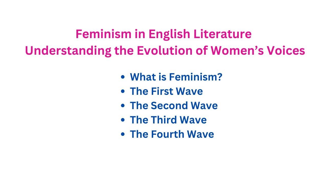 Feminism in English Literature
