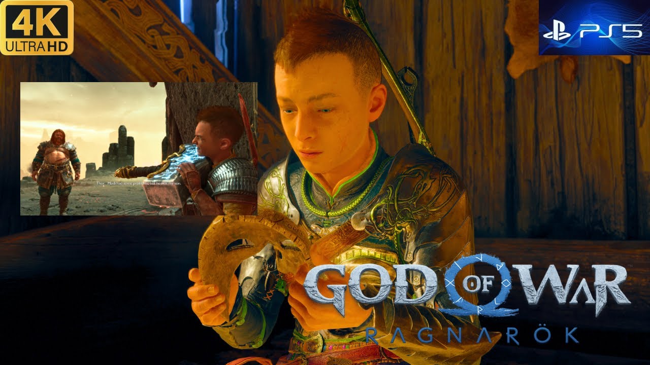 Atreus Gets Full Mask | Into The Fire | God Of War Ragnarok Gameplay PS5 4K 60fps 