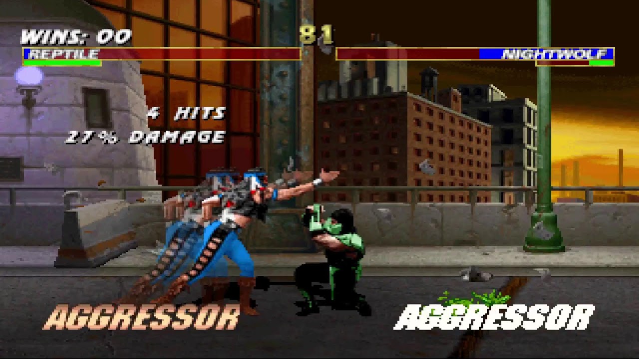 Mortal Kombat: Legacy Kollection - [MK Trilogy] Champion Arcade Run w/Reptile [3]