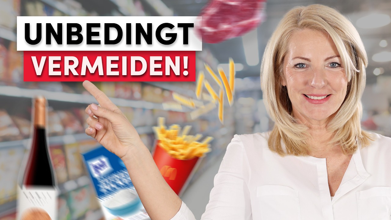 Darmflora in den Wechseljahren: Diese 7 Lebensmittel töten ihr Mikrobiom!