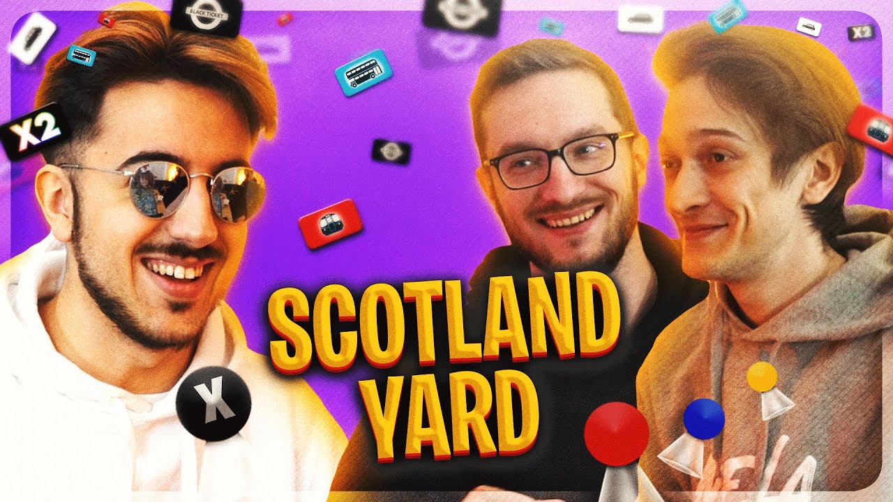 SCOTLAND YARD | MISTER X vs DETECTIVE! (Melagoodo Office) w/ @Just RoHn & @Dread