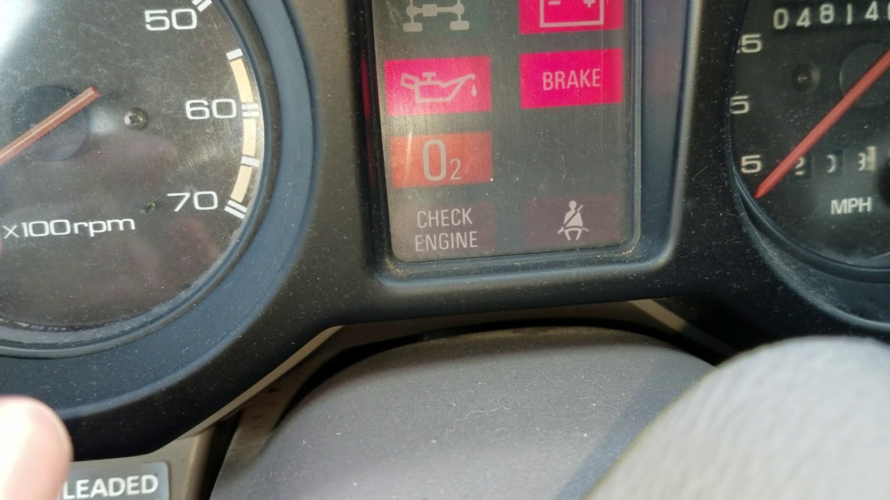 How to run a diagnostic test on your first gen Isuzu trooper