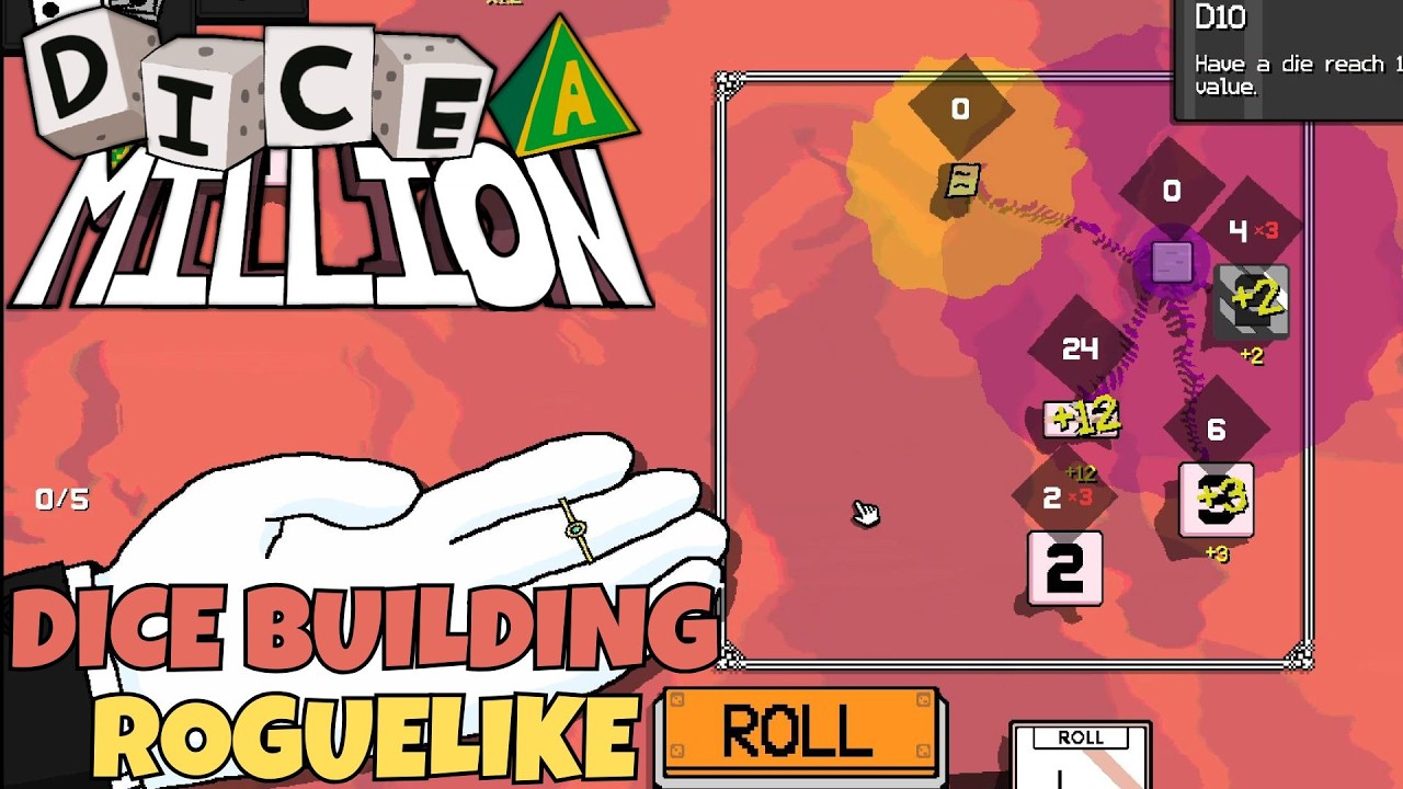 New Dice Builder Roguelike Is Finally Here! | Dice A Million