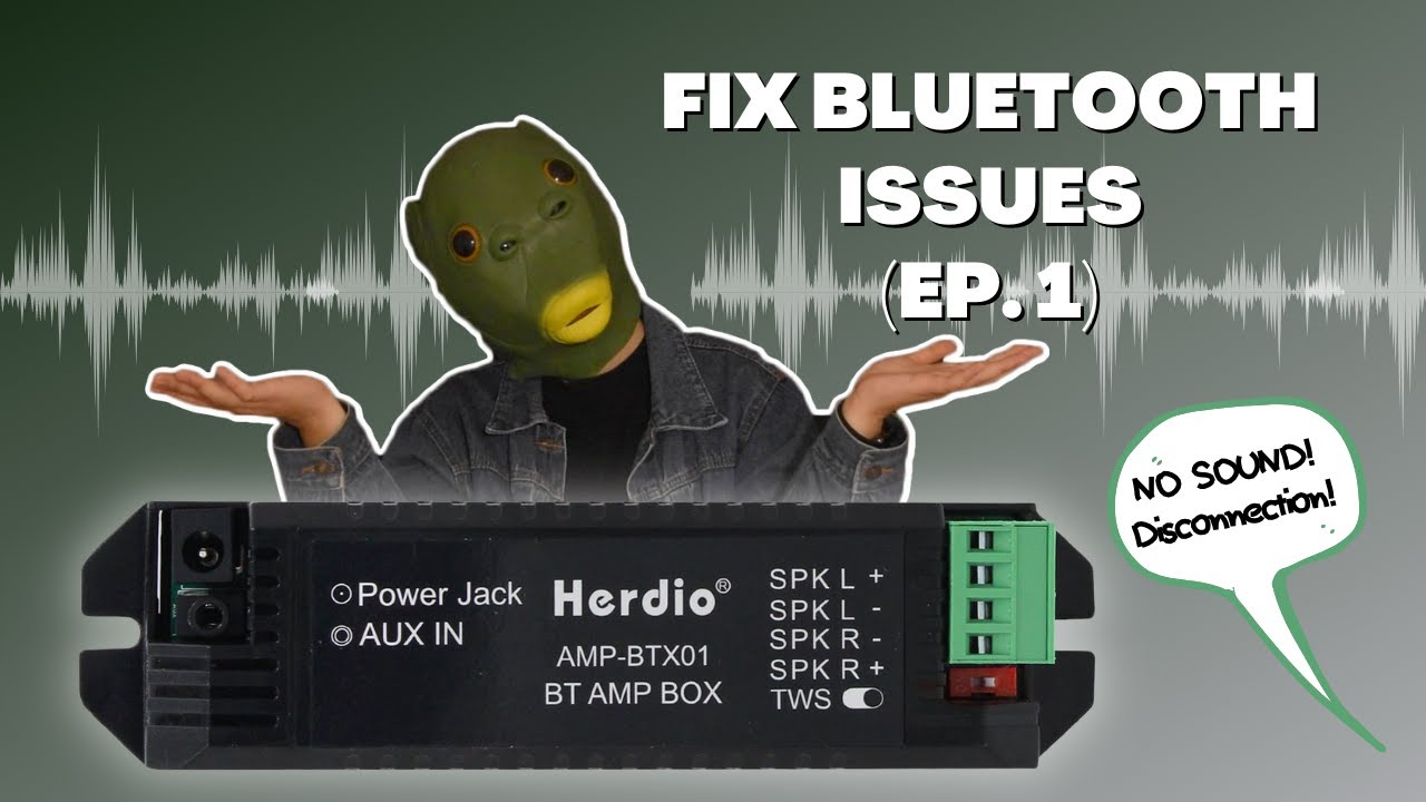 How to fix Bluetooth connection problems with Herdio ceiling speakers-1