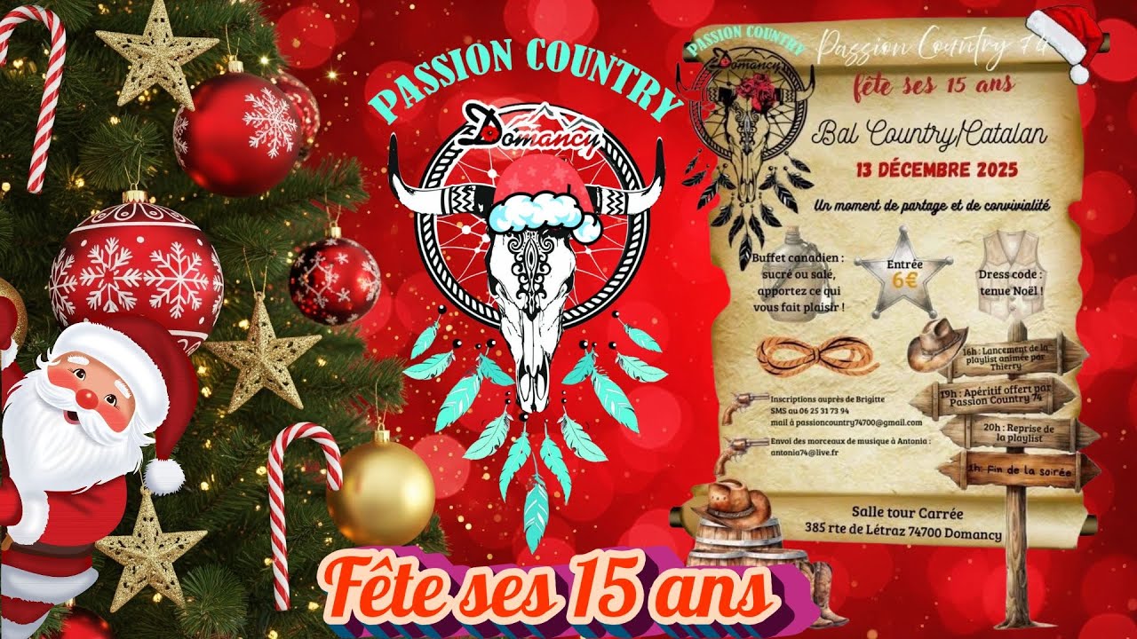 Les 15 ans de Passion Country 74 à Domancy