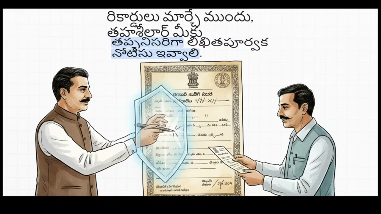 ఆంధ్రప్రదేశ్ ROR చట్టం మార్పులు అమలు విశ్లేషణ 