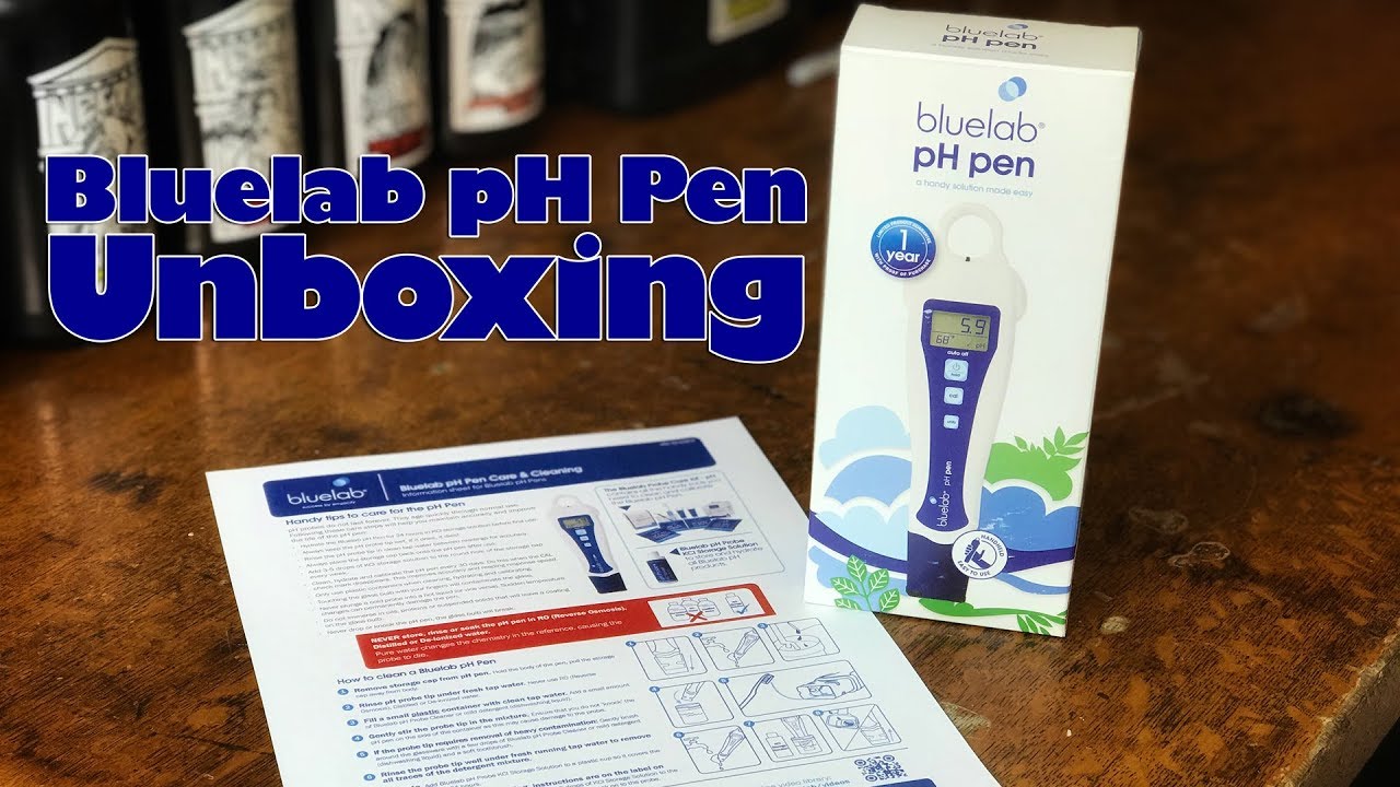 Bluelab pH pen unboxing and quick start | OCGFAM 62
