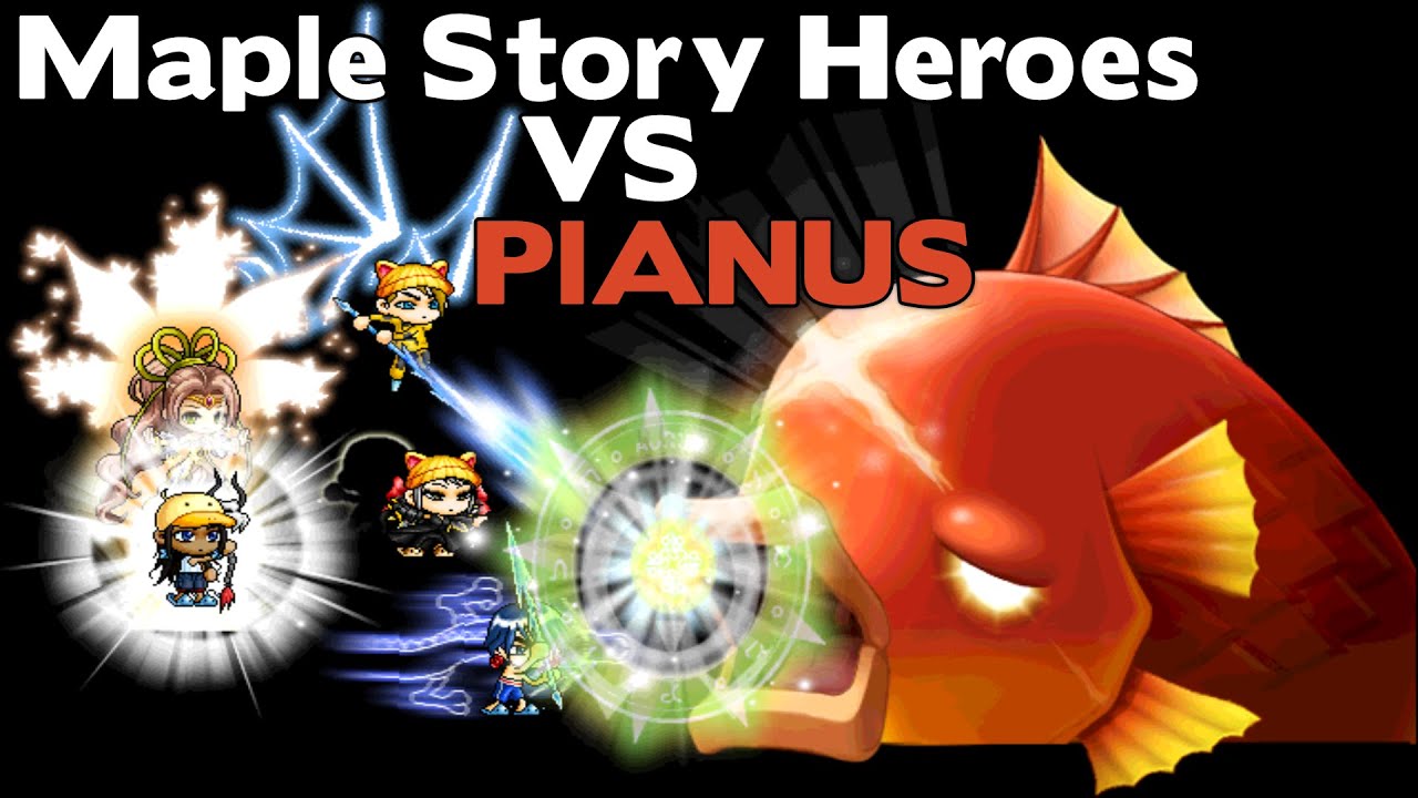Maple Story Heroes vs Pianus [ dray86 ]