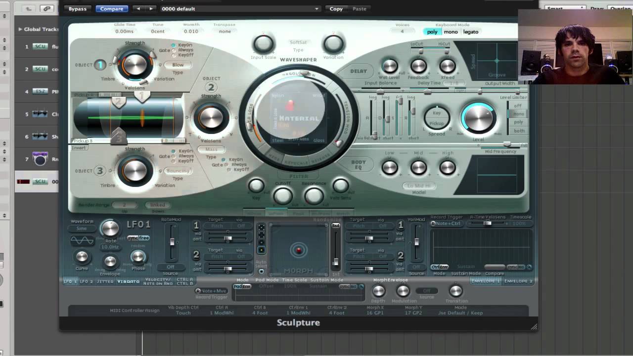 Trifonic: Synthesis with Sculpture in Logic Pro