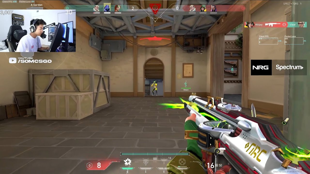 MVP! HAVEN! NRG S0M + TARIK! S0M SKYE VALORANT RANKED GAMEPLAY [ FULL MATCH VOD ]