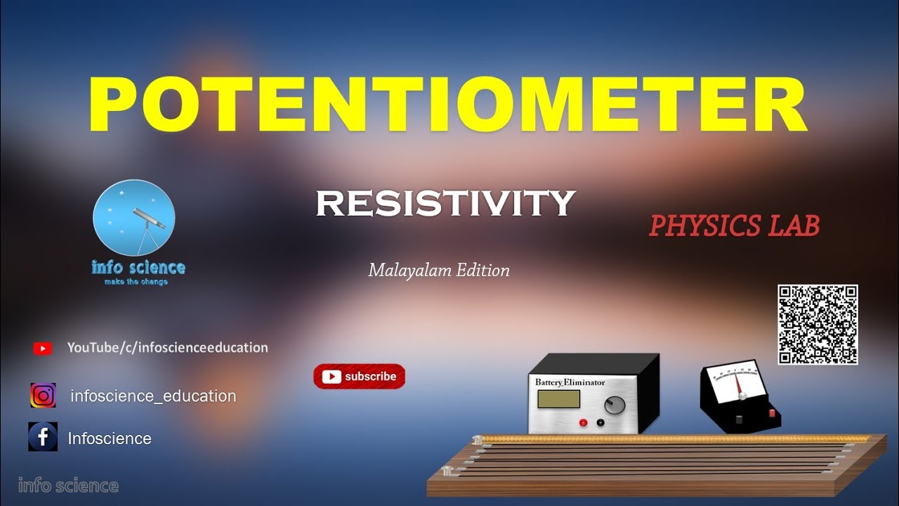 Potentiometer Resistivity || Malayalam #infoscienceeducation #bscphysics #physics #practical
