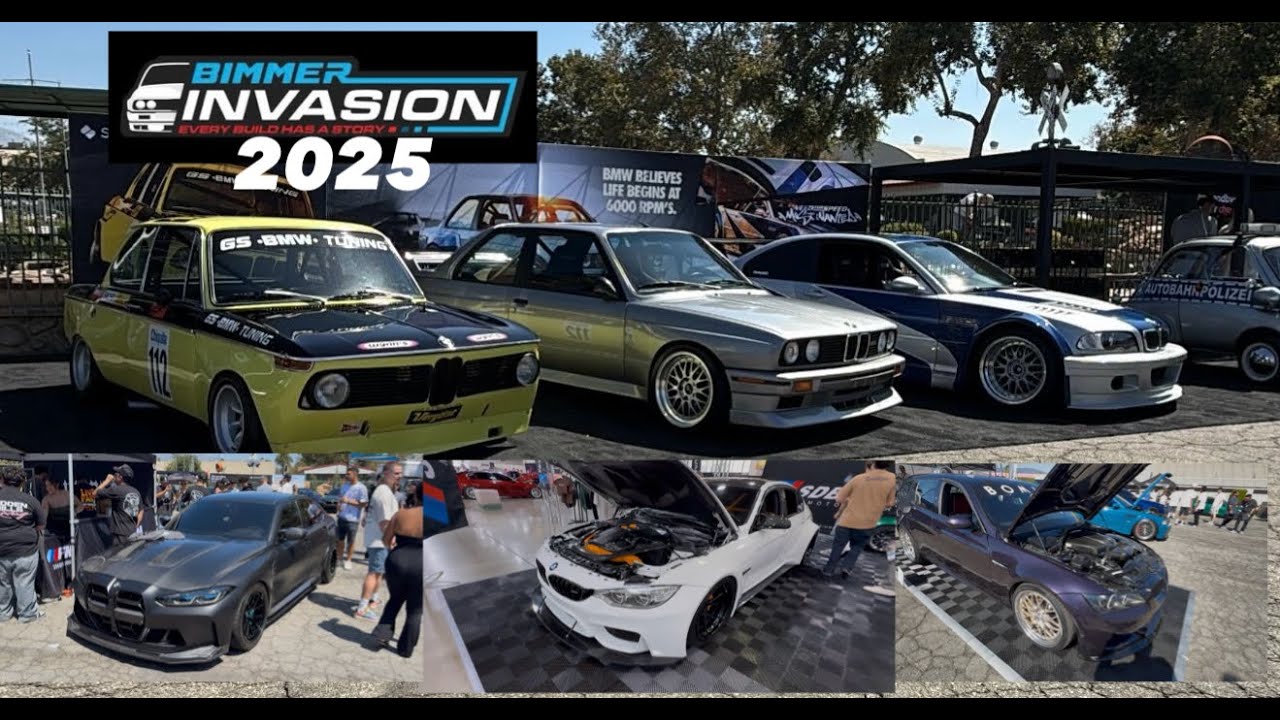 THE BIGGEST BMW SHOW IN THE WORLD!! || MY FAVORITES FROM BIMMER INVASION 2025!