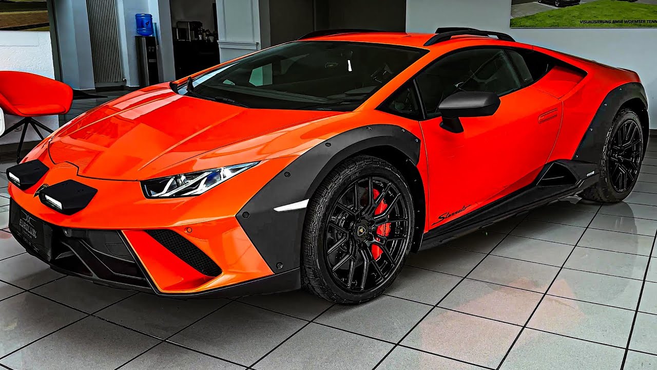 Lamborghini Huracan Sterrato (2024) - Самая захватывающая экзотическая машина!